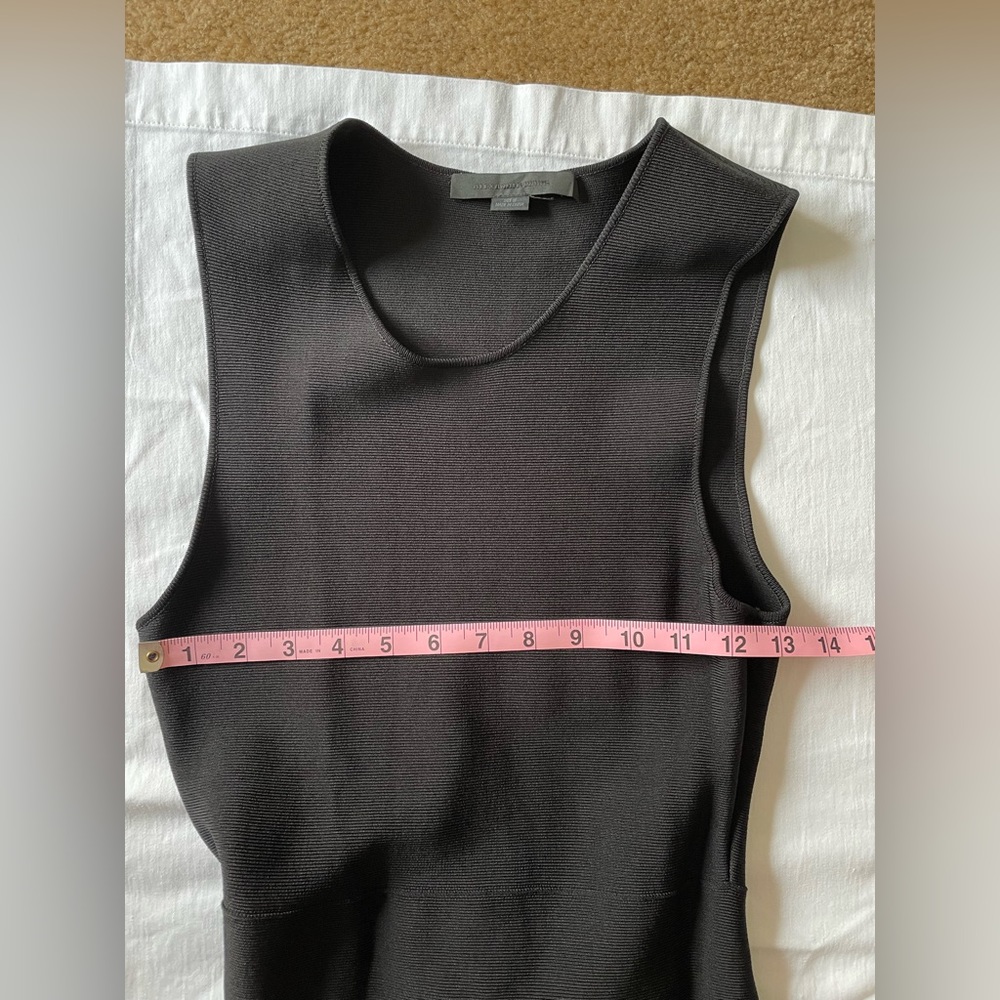 Alexander wang black midi dress